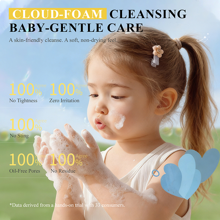 Kids' Amino Acid Cloud Cleansing Foam (4) Kids' Amino Acid Cloud Cleansing Foam (4)