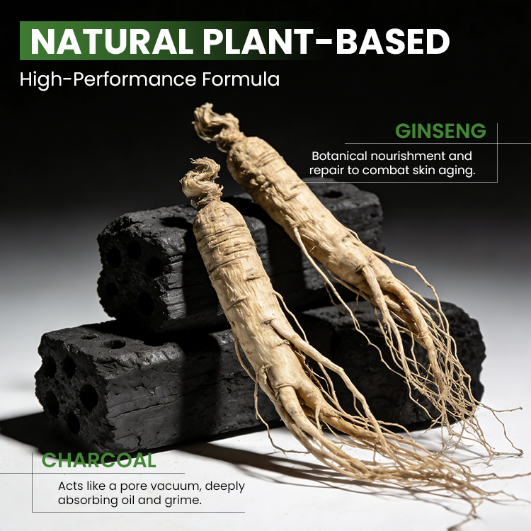 Men's Charcoal Ginseng 5-in-1 Skincare Set (4) Men's Charcoal Ginseng 5-in-1 Skincare Set (4)