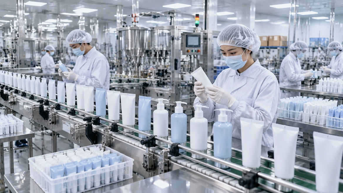 Sensitive Skin Cleanser OEM Production Line Sensitive Skin Cleanser OEM Production Line