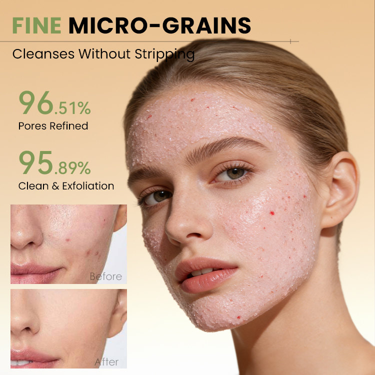 Rose Salt Soothing Purifying Face Scrub (5) Rose Salt Soothing Purifying Face Scrub (5)