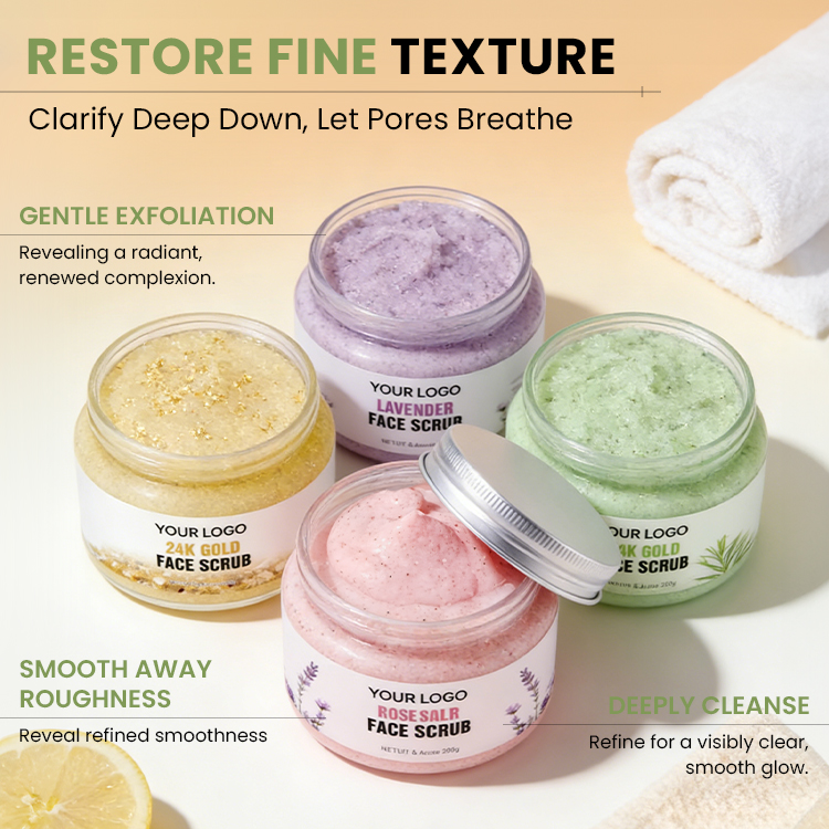 24K Gold Luxury Brightening Face Scrub (3) 24K Gold Luxury Brightening Face Scrub (3)