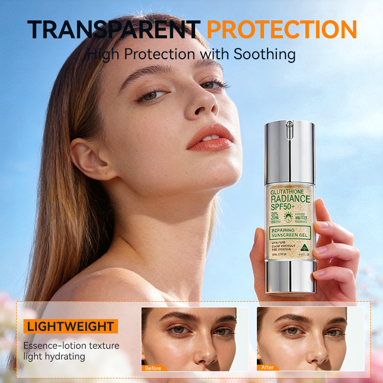Glutathione Brightening Sunscreen Essence Lotion (5) Glutathione Brightening Sunscreen Essence Lotion (5)