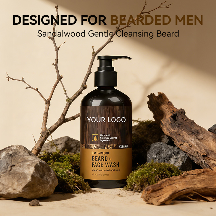 Sandalwood Gentle Cleansing Beard Face Wash (2) Sandalwood Gentle Cleansing Beard Face Wash (2)