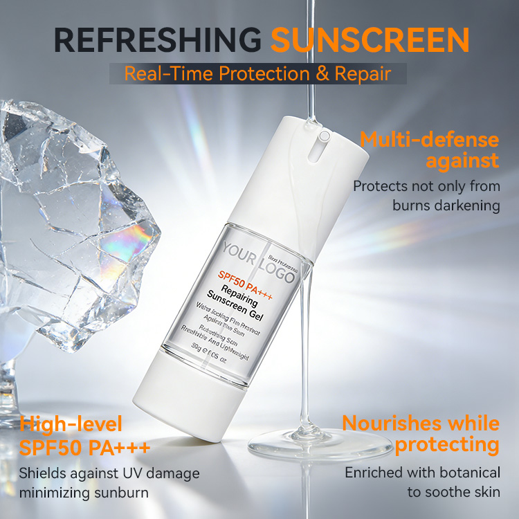 Sun Shield Protective Repairing Sunscreen Gel SPF50 (3) Sun Shield Protective Repairing Sunscreen Gel SPF50 (3)
