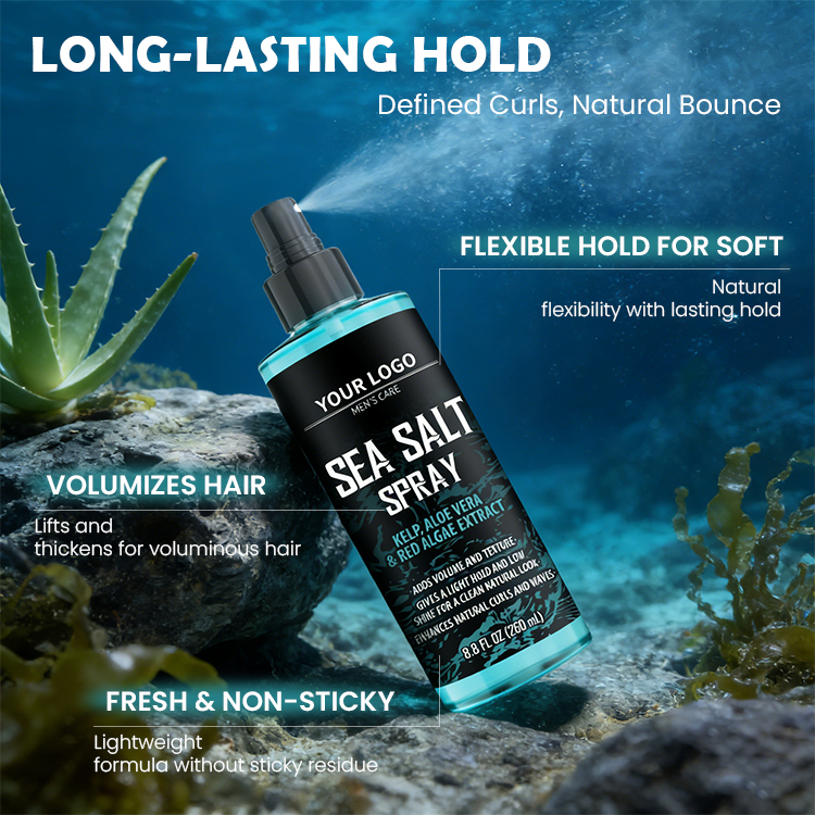 Men's Sea Salt Volumizing Styling Hair Spray (3) Men's Sea Salt Volumizing Styling Hair Spray (3)