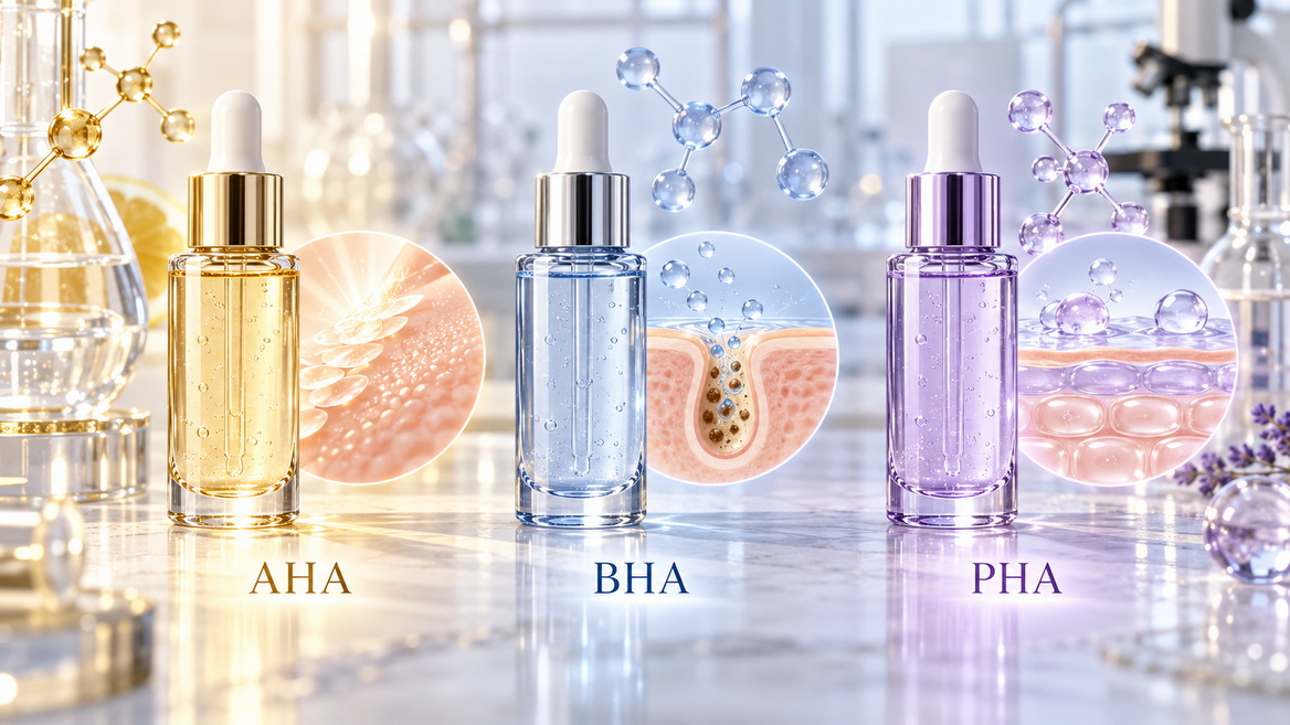 AHA BHA PHA Exfoliation Guide AHA BHA PHA Exfoliation Guide