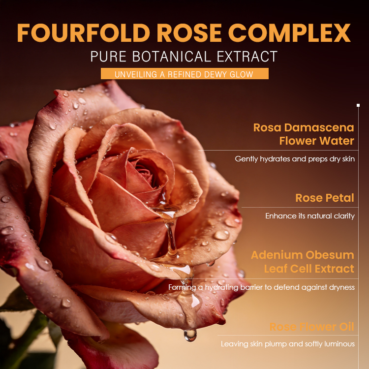Rose Essential Oil Hydrating Firming Mask (4) Rose Essential Oil Hydrating Firming Mask (4)
