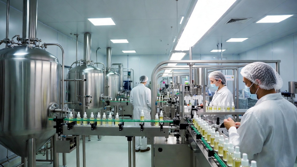 Private Label Skincare Manufacturing Facility Private Label Skincare Manufacturing Facility