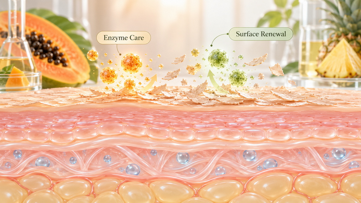 How Enzyme Exfoliation Works How Enzyme Exfoliation Works