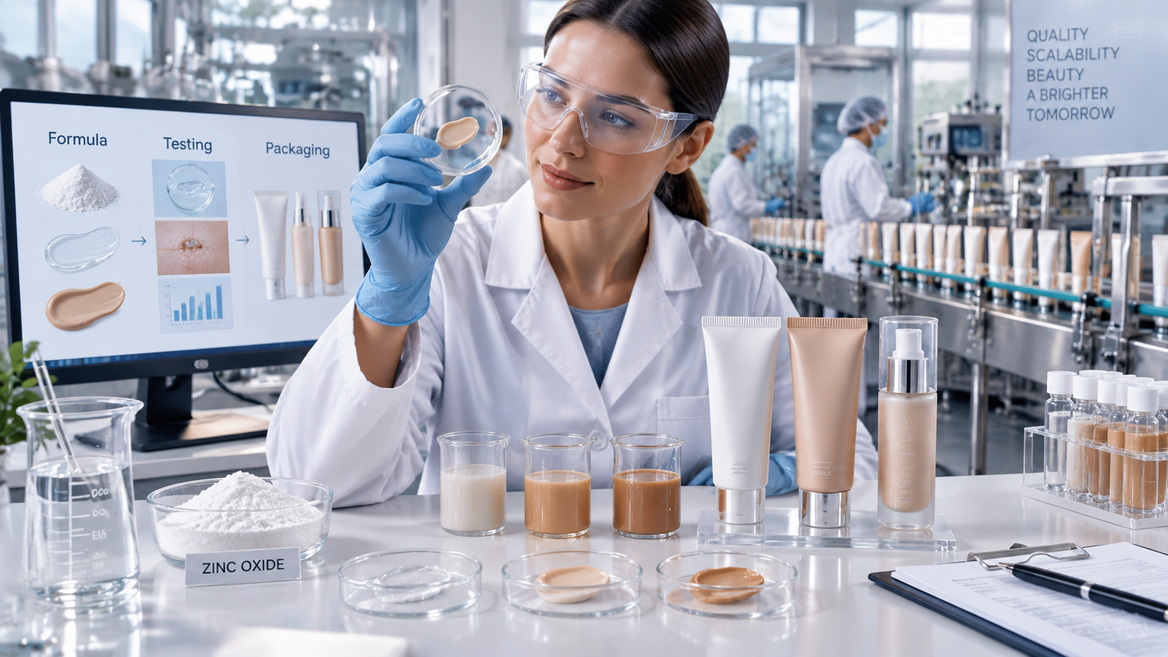 Custom Sunscreen Development Process Custom Sunscreen Development Process