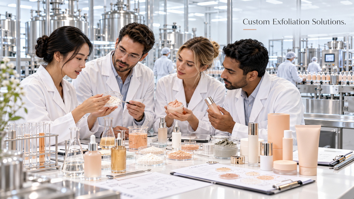 Custom Exfoliating Skincare Development Custom Exfoliating Skincare Development