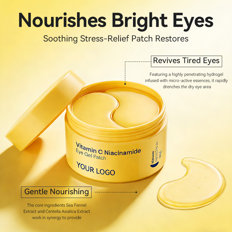 Yellow Hydro-Rush Rescue Eye Masks