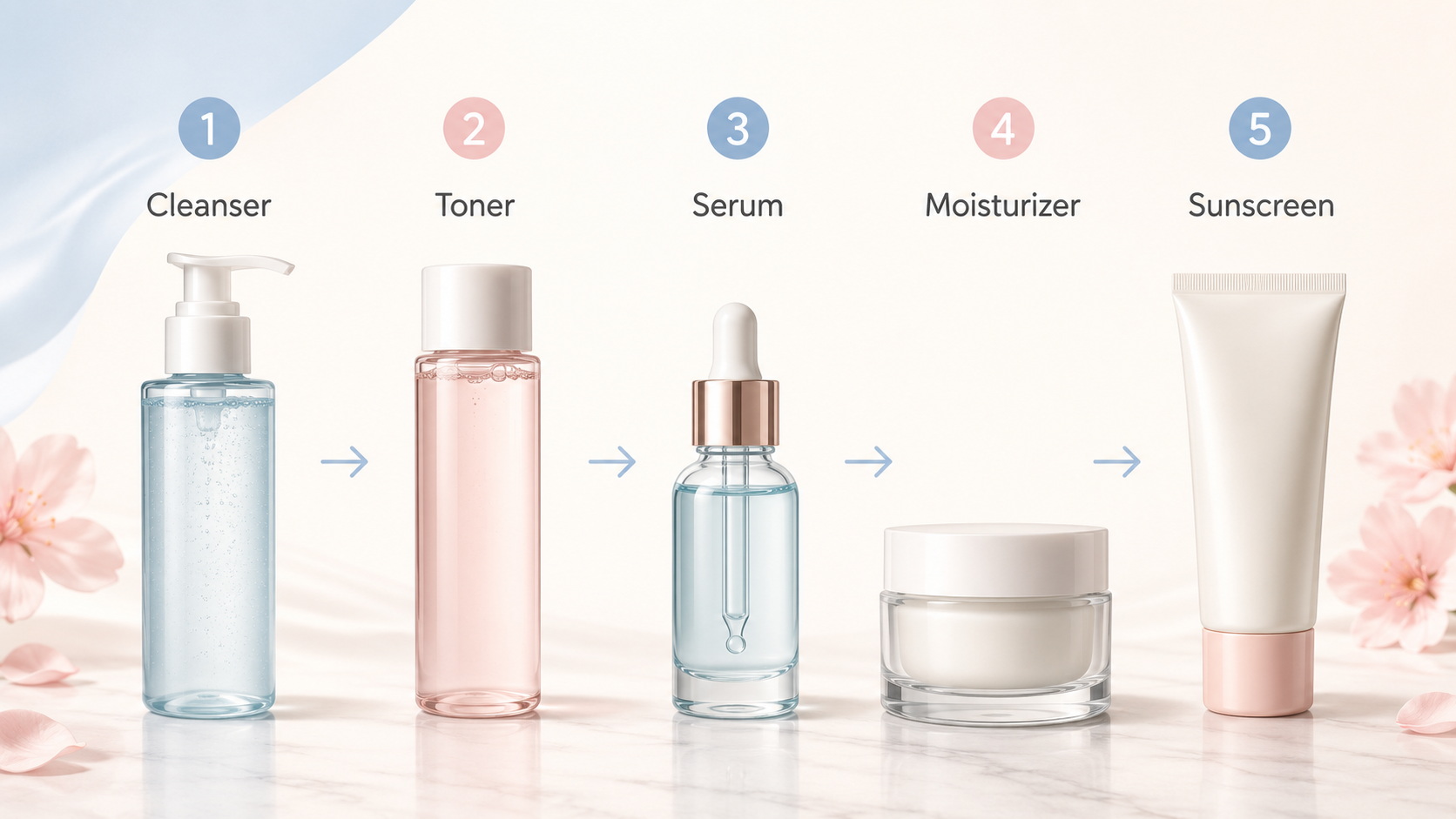 Correct Skincare Layering Order