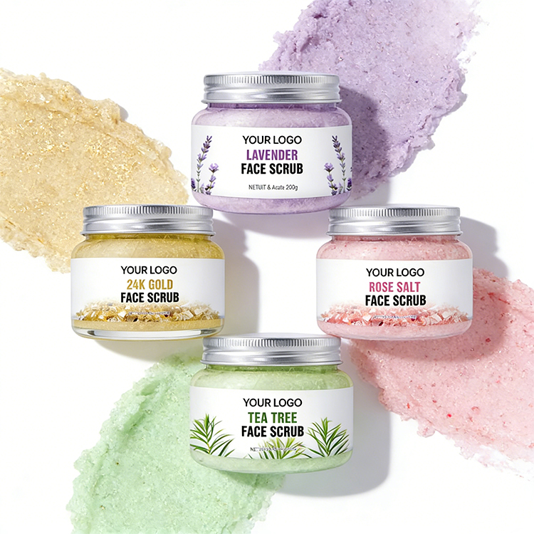 Lavender Soothing Relaxing Face Scrub