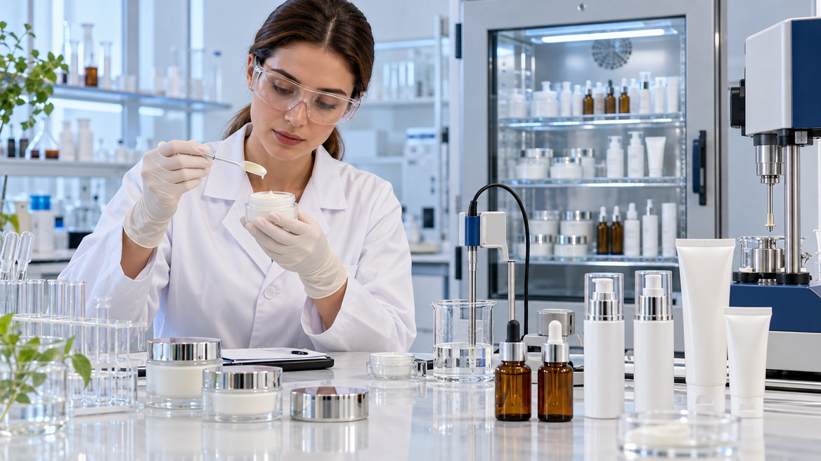 Cosmetic Stability And Packaging Testing