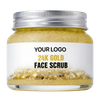 24K Gold Luxury Brightening Face Scrub