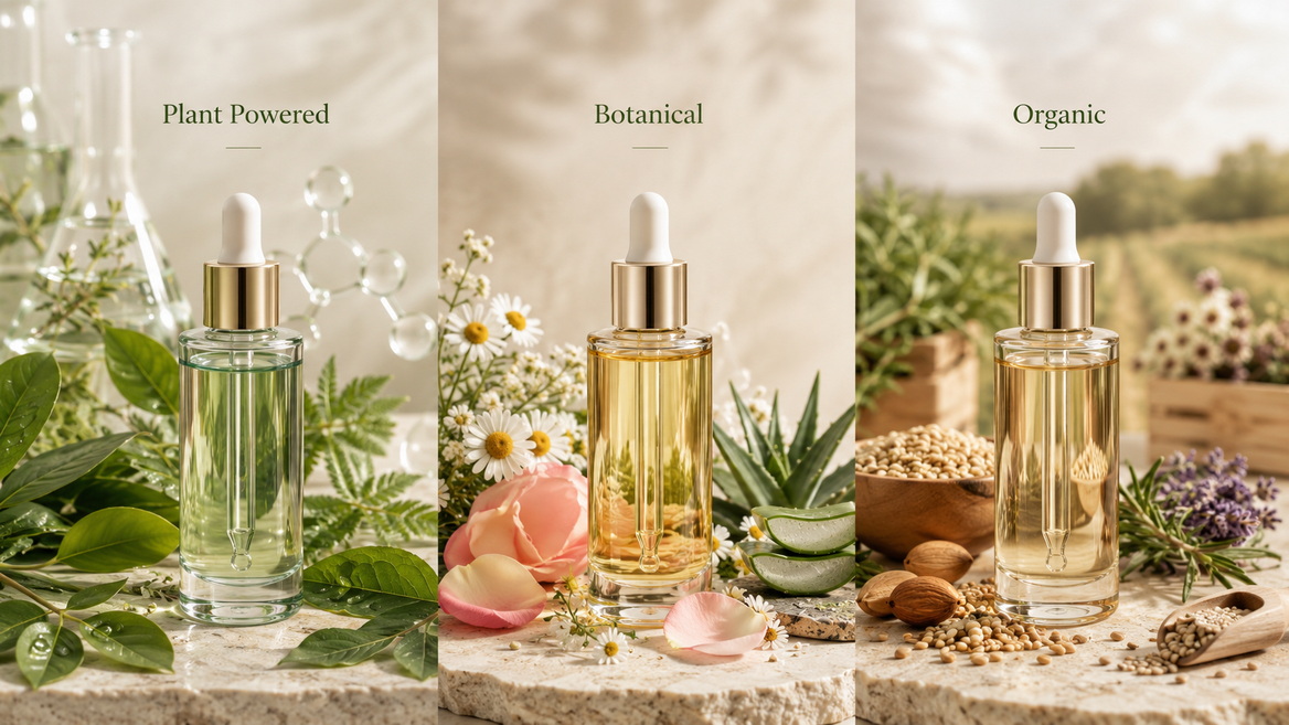 Plant Powered Botanical Organic Skincare Comparison