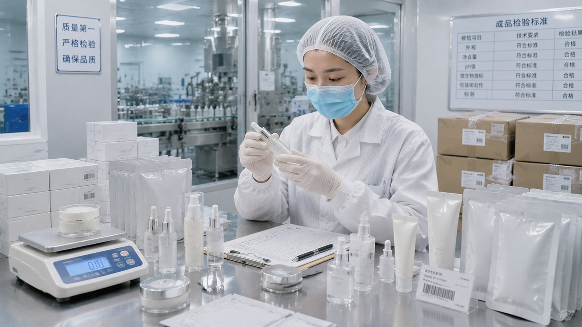Skincare OEM Quality Control Process