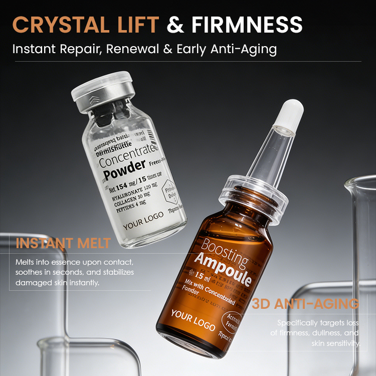 Crystal-Firm Freeze-Dried Fibers