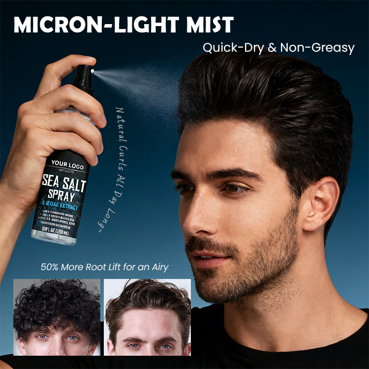 Men's Sea Salt Volumizing Styling Hair Spray