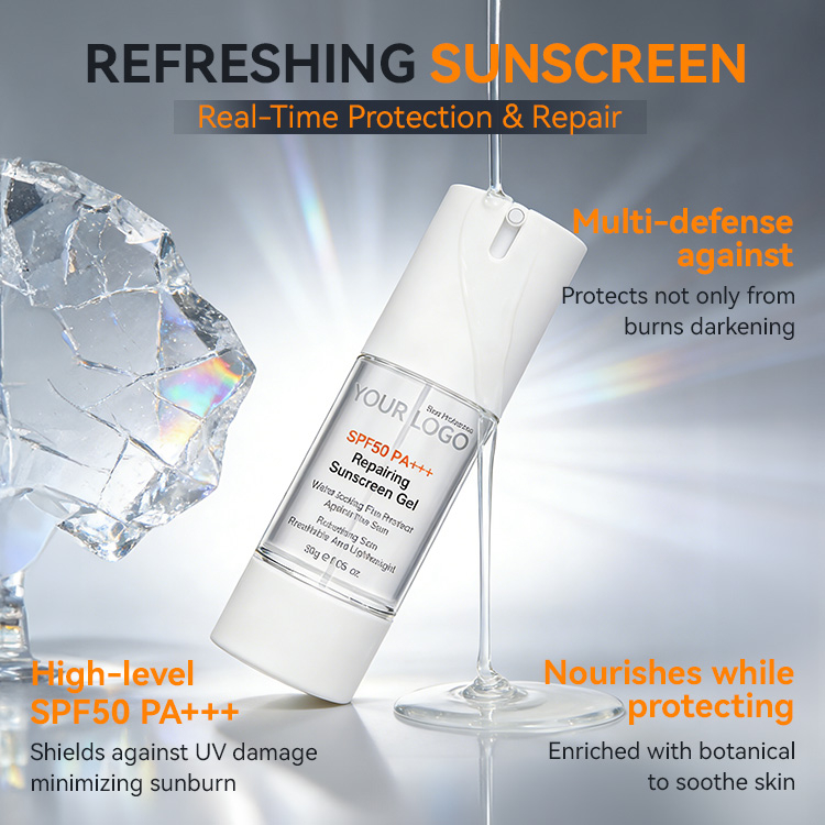 Sun Shield Protective Repairing Sunscreen Gel SPF50