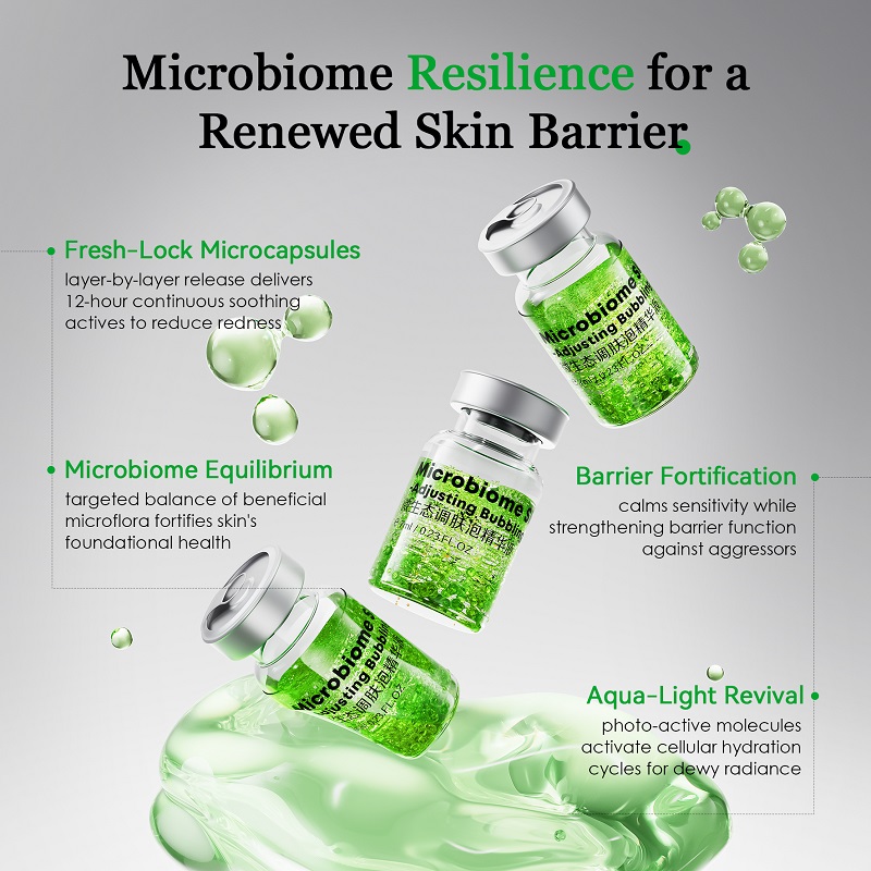 Microbiome Balancing Bubble Serum