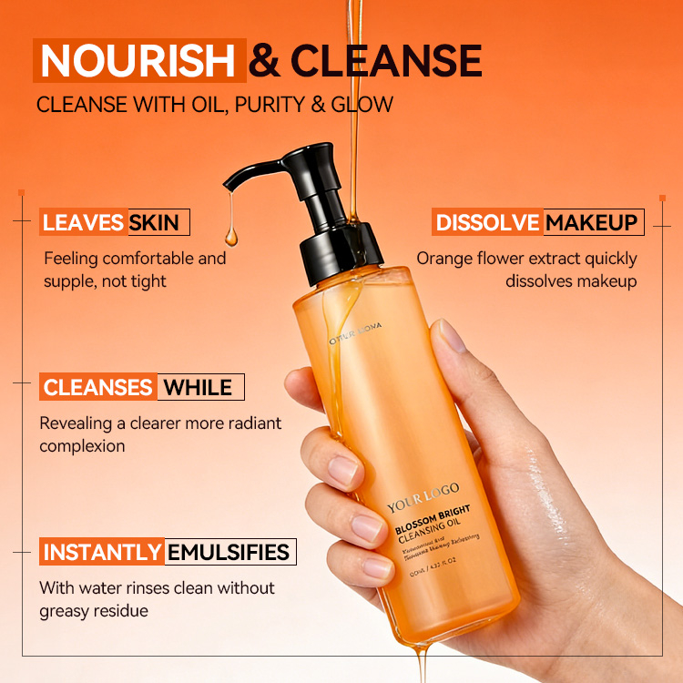 Orange Blossom Brightening Makeup Remover Oil