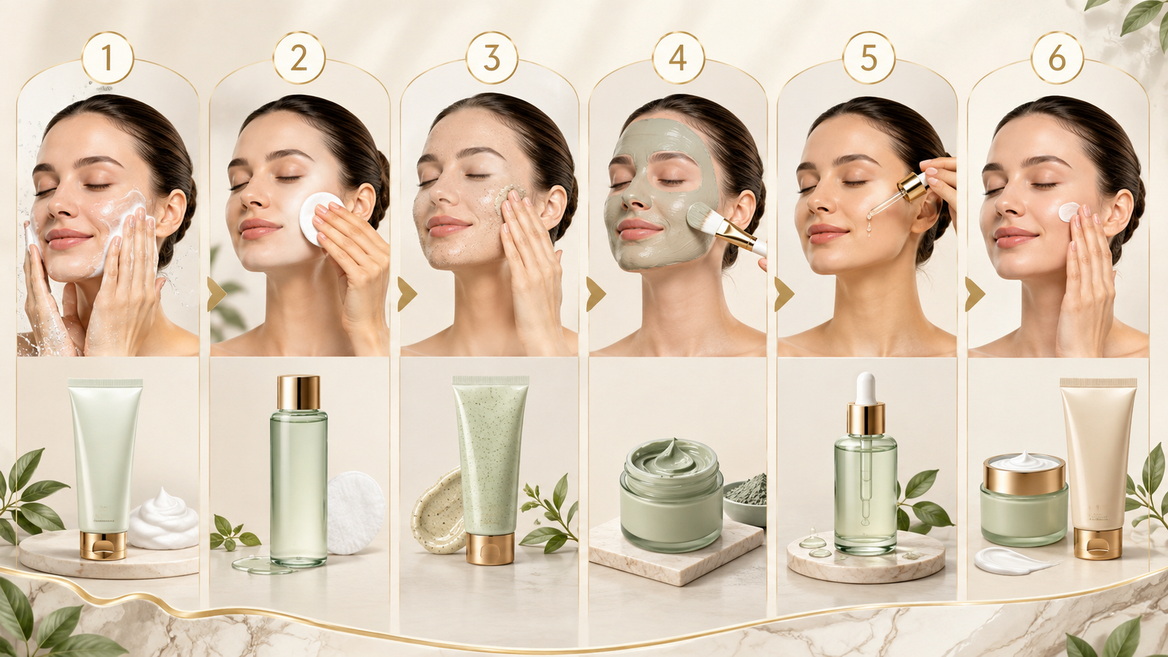 Detox Facial Treatment Steps