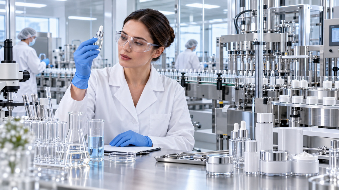 Custom Skincare Manufacturing Process