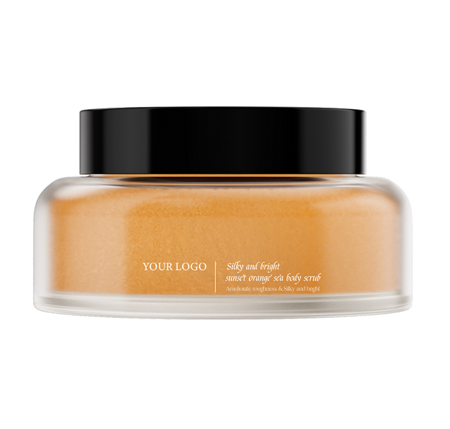 Sunset Orange Sea Salt Body Scrub