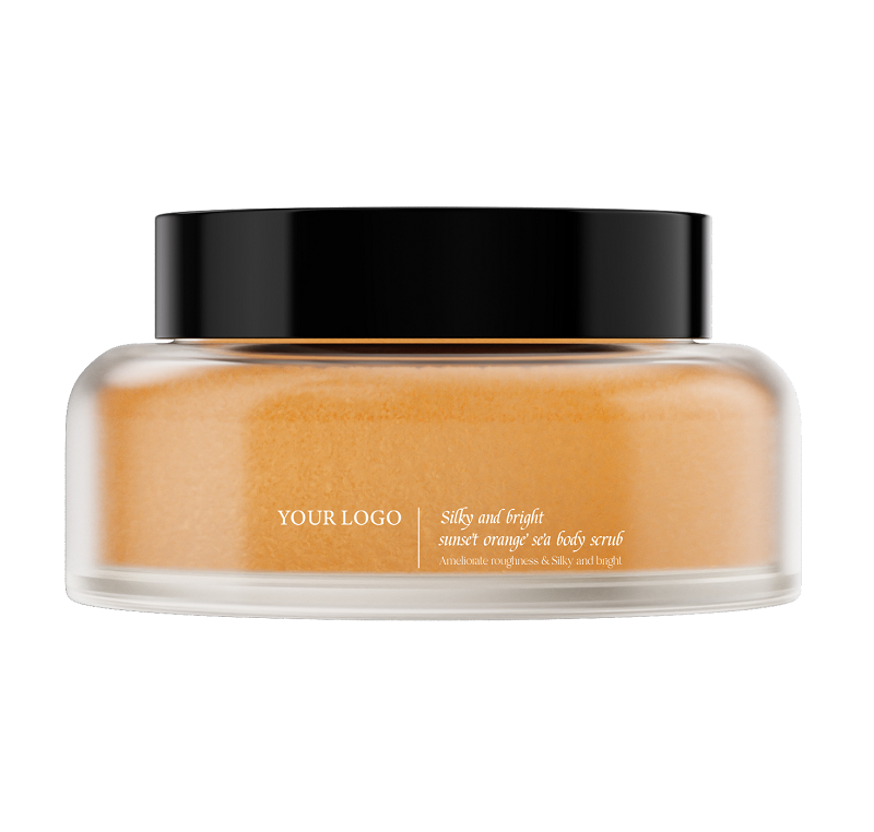 Sunset Orange Sea Salt Body Scrub