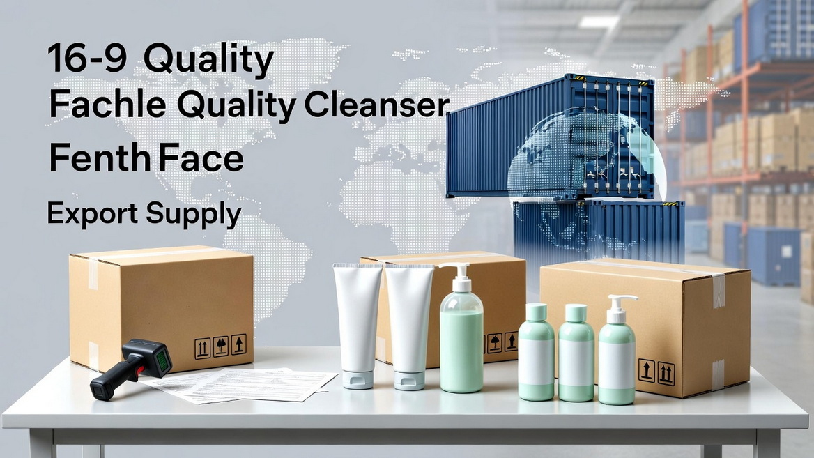 Facial Cleanser Quality Control And Export