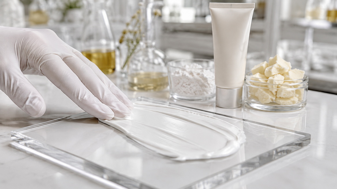 Zinc Oxide Sunscreen Texture Test