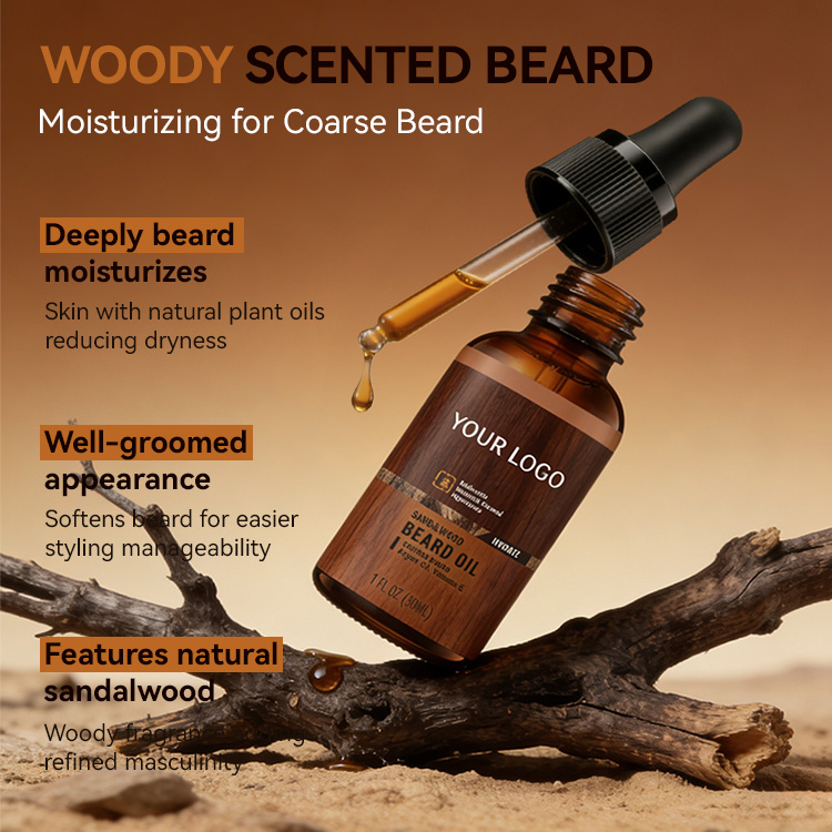 Sandalwood Nourishing Softening Beard Oil