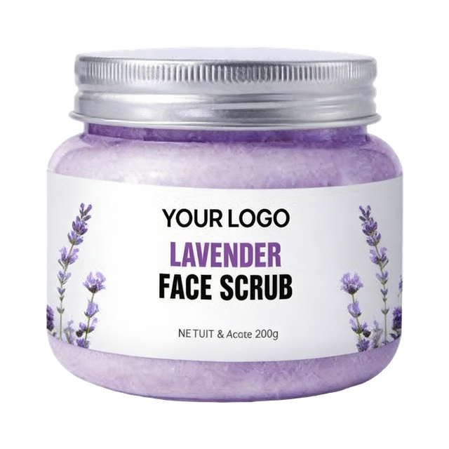 Lavender Soothing Relaxing Face Scrub