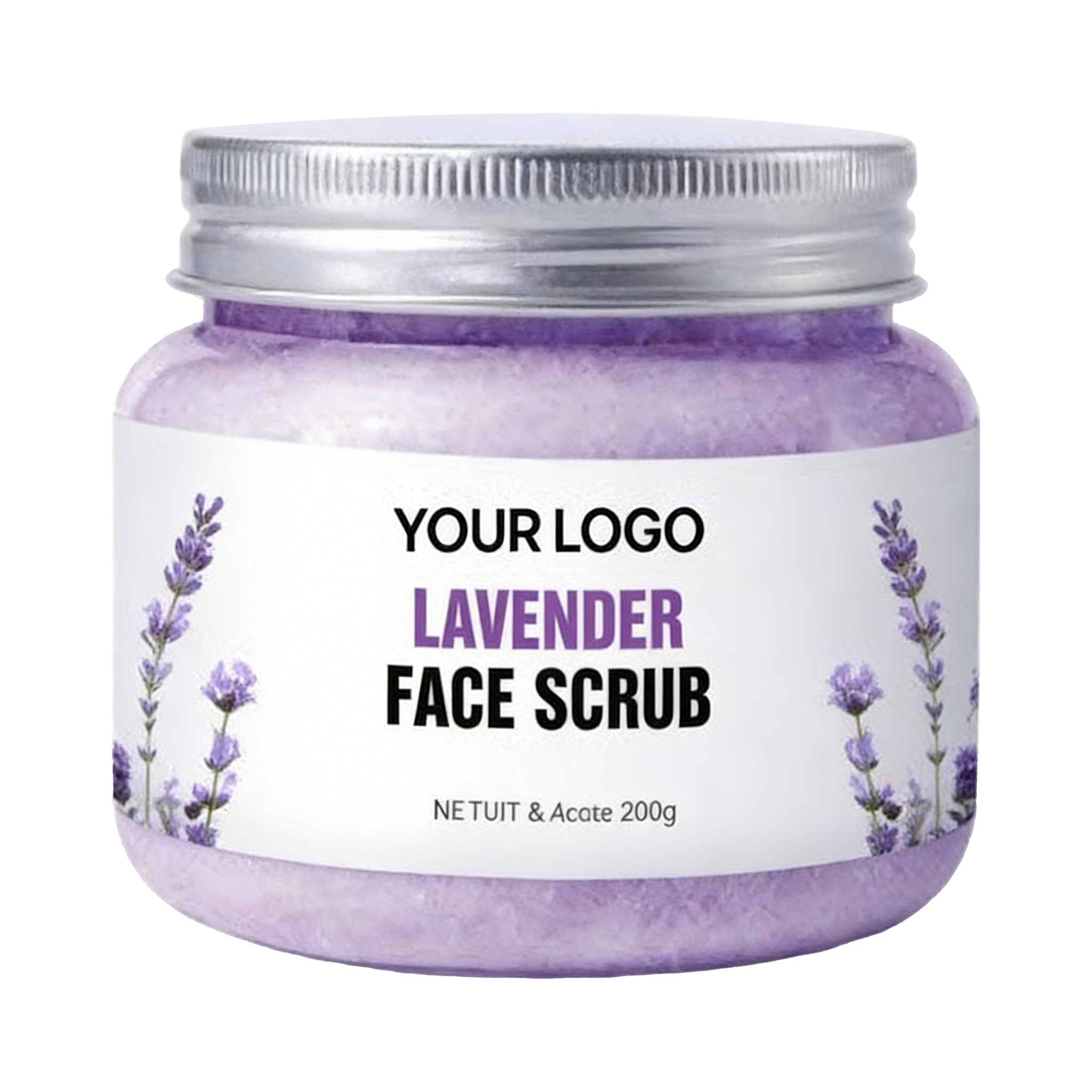 Lavender Soothing Relaxing Face Scrub