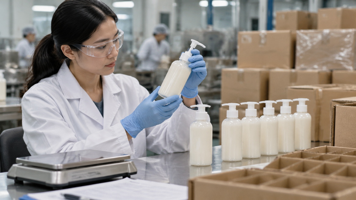 Cleanser Sample Approval And Shipment Inspection