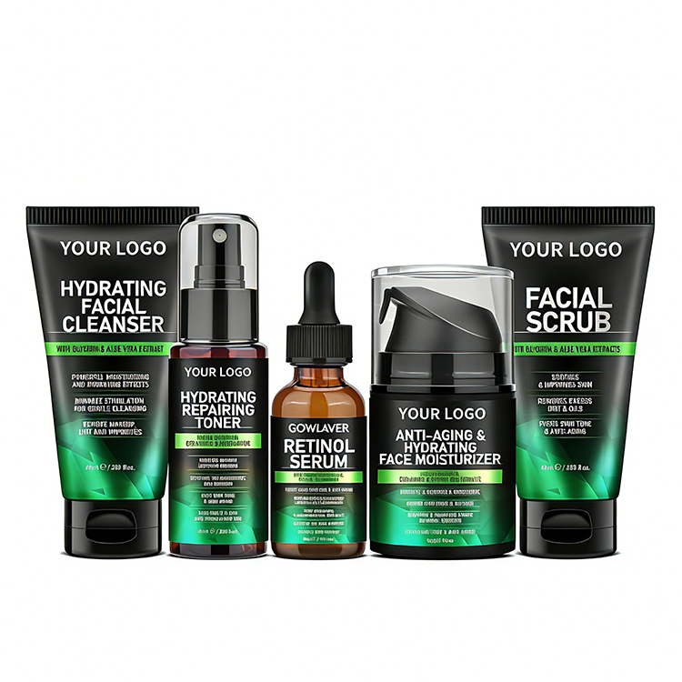 Men's Charcoal Ginseng 5-in-1 Skincare Set