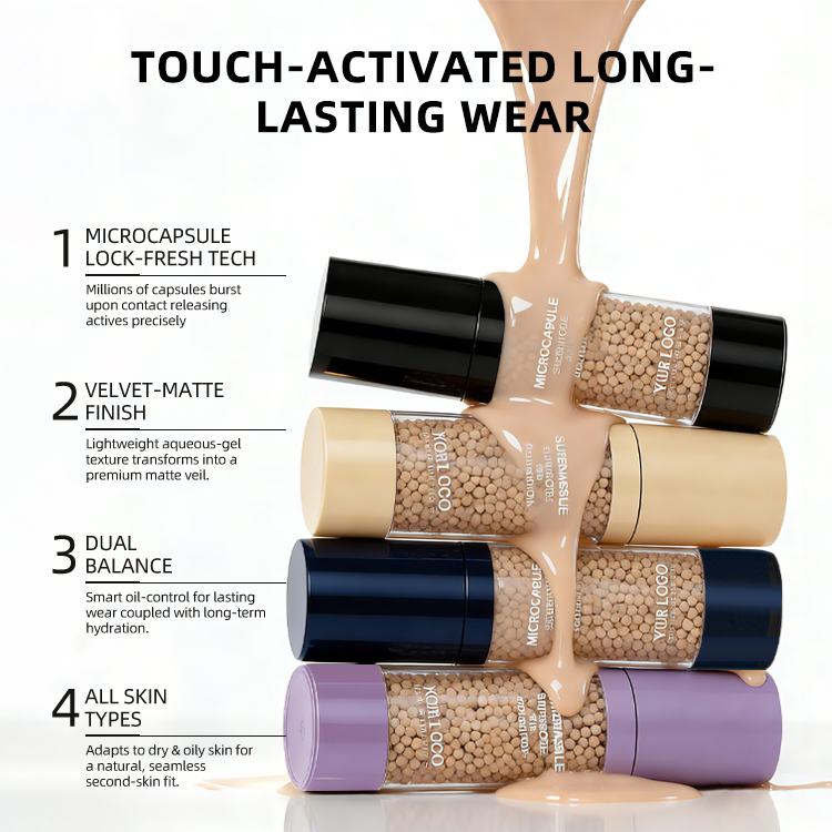 Micro-Capsule Radiant Foundation Deep Tan