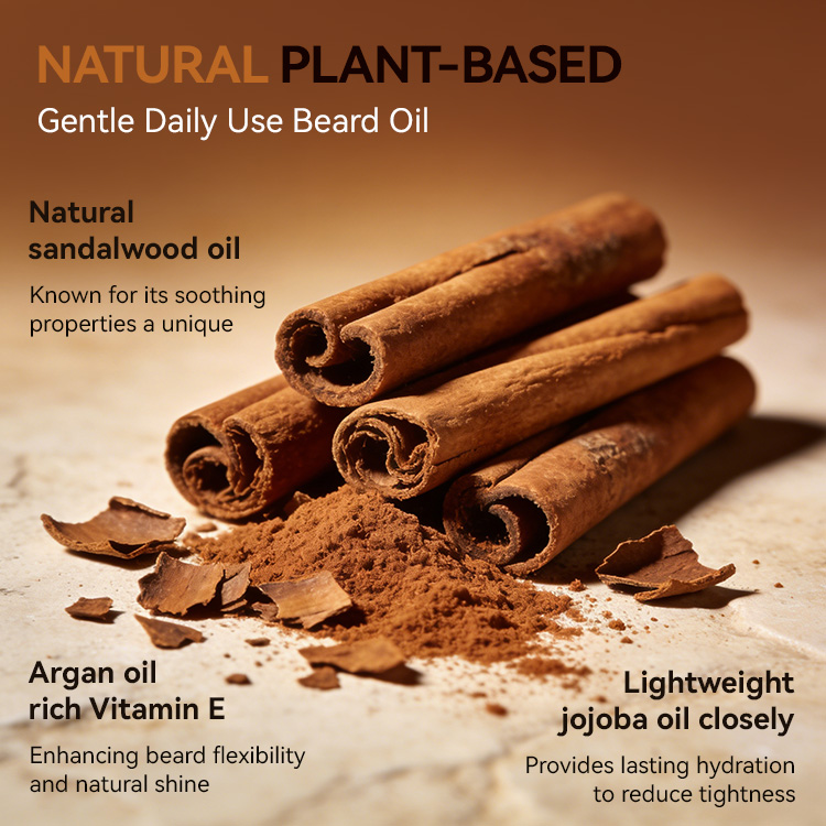 Sandalwood Nourishing Softening Beard Oil